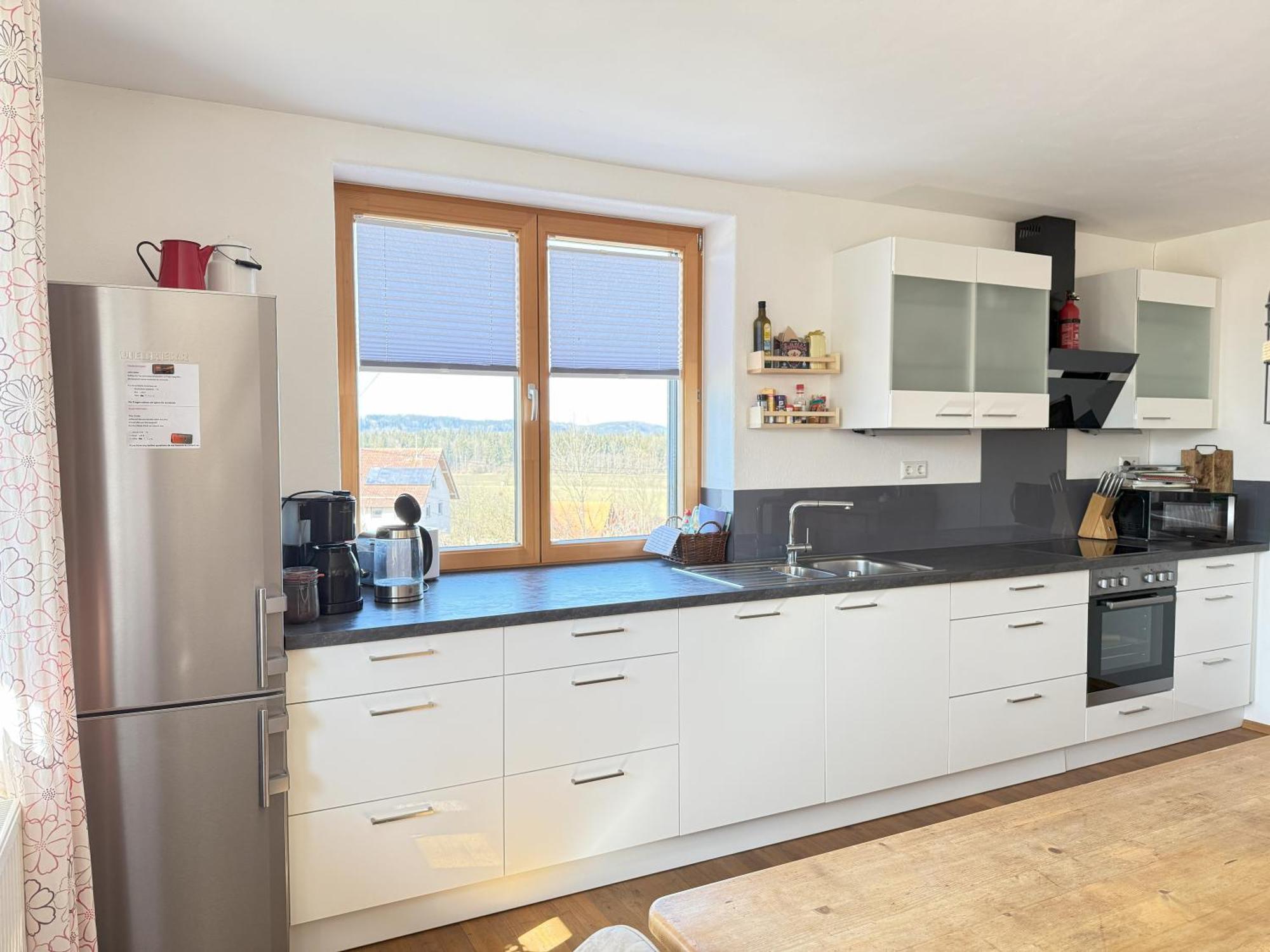 Fe Wo Brunnen - 120 Qm - Ruhige Lage - Viel Natur- Komfortabel - Grosser Balkon Und Garten Memmingen Buitenkant foto
